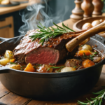 découvrez notre recette facile et gourmande de cuissot de chevreuil en cocotte, idéale pour savourer une viande tendre et pleine de saveurs.