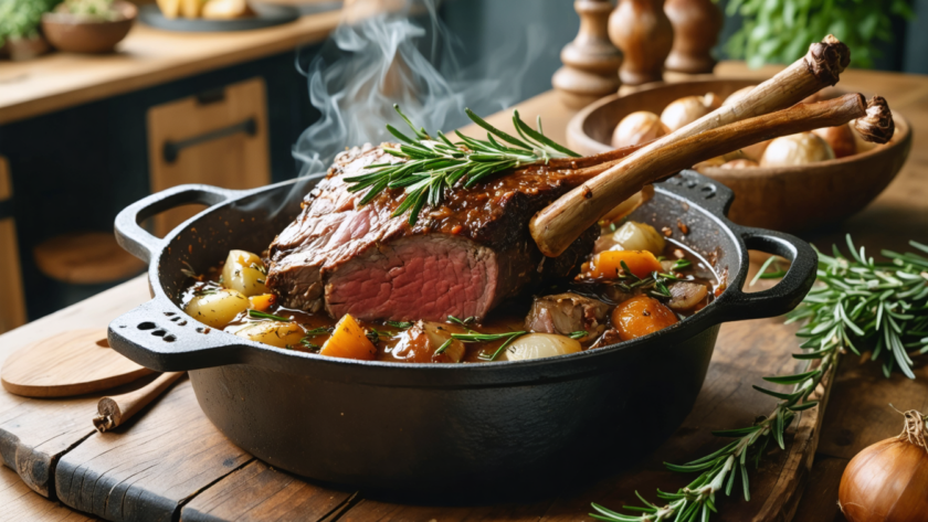 découvrez notre recette facile et gourmande de cuissot de chevreuil en cocotte, idéale pour savourer une viande tendre et pleine de saveurs.