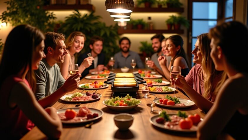 Raclette pour 10 convives : le guide complet des ingrédients incontournables