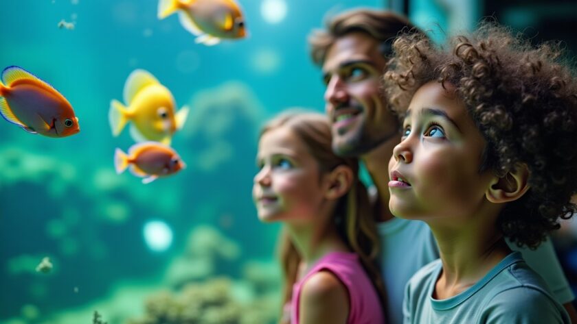 Découvrez l'aquarium de Hyères : faune marine fascinante et loisirs pour toute la famille