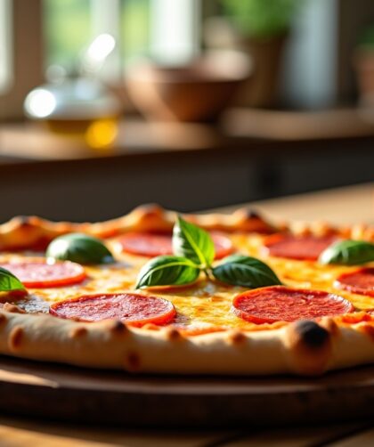 Découvrez notre recette simple et délicieuse de pizza maison à la salami