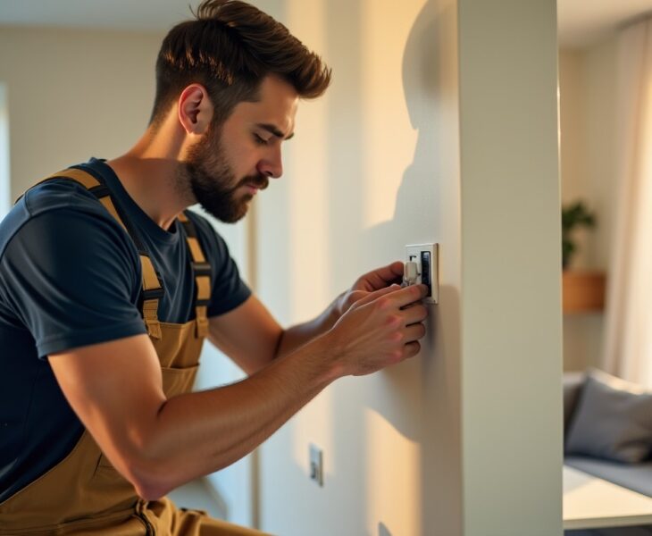Guide pratique : Installer un bouton poussoir sans télérupteur simplement