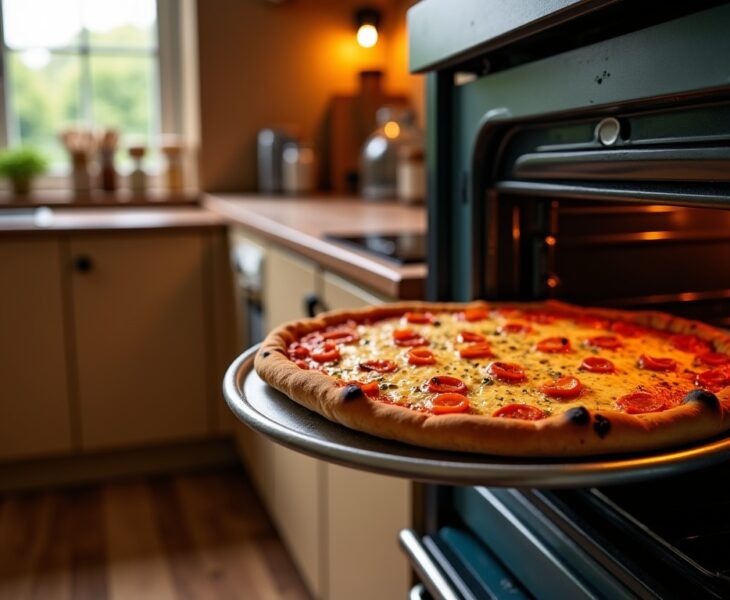Comment réchauffer facilement votre pizza au four à 180°C pour un résultat parfait