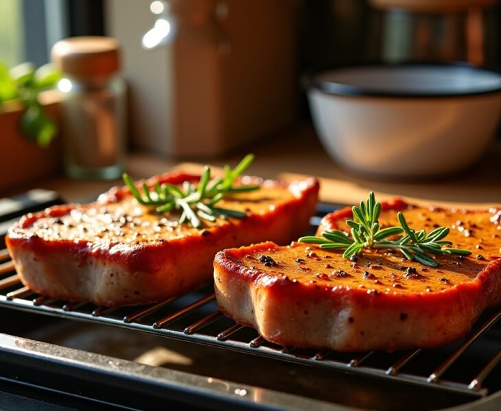 Côte de porc au four : guide simple pour une cuisson idéale et savoureuse