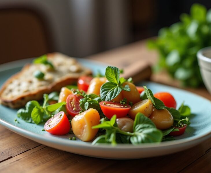Délice printanier : la recette authentique de la salade pascale provençale