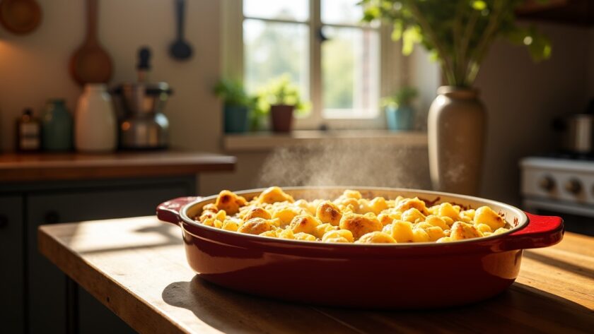 Délicieux gratin de cardons au roux fait maison : une recette simple et savoureuse