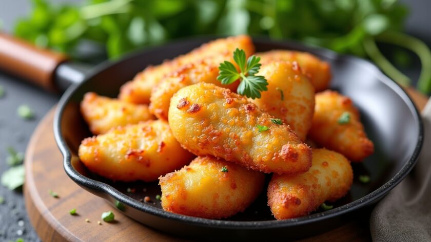 Délices croustillants : préparez un poulpe frit savoureux en toute simplicité