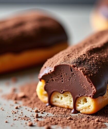 Éclair au chocolat : calories et données nutritionnelles détaillées