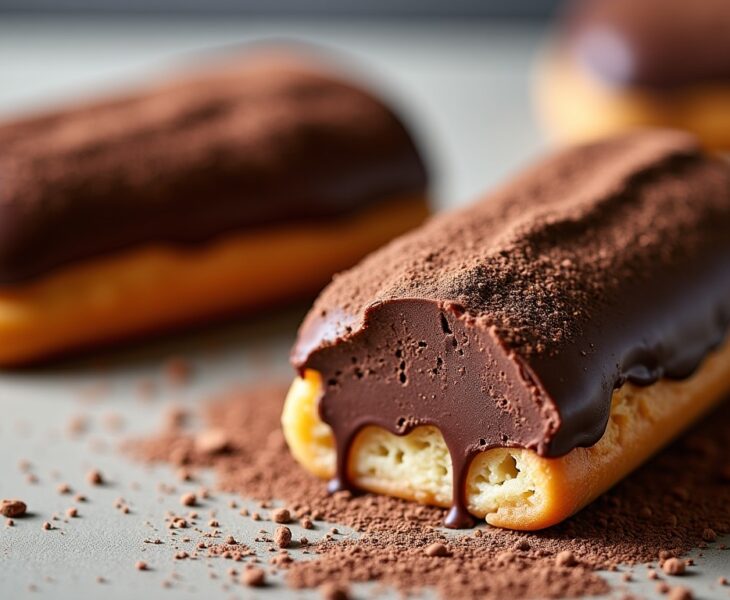 Éclair au chocolat : calories et données nutritionnelles détaillées