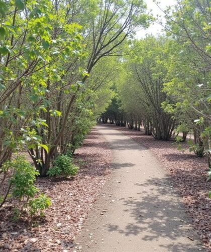 Découvrez la forêt de Ben Khalifa en Algérie : localisation précise aux coordonnées 36.443588, 6.026489