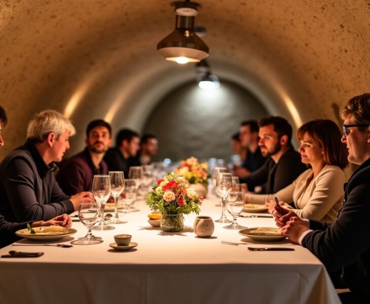 À Saumur, plongez dans l'expérience culinaire unique d'un restaurant troglodyte alliant saveurs authentiques et cadre exceptionnel