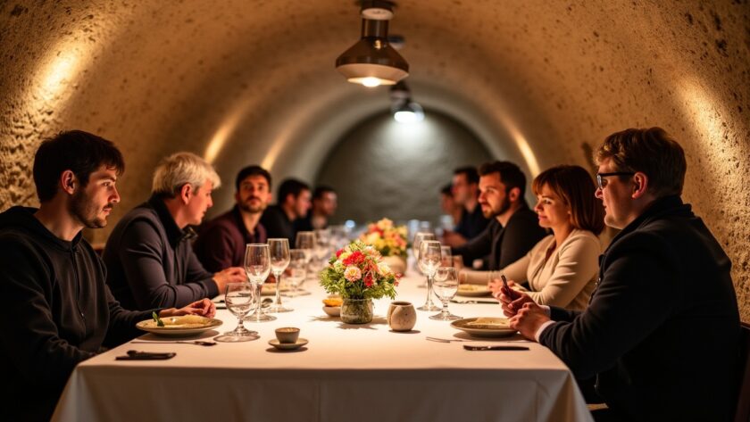 À Saumur, plongez dans l'expérience culinaire unique d'un restaurant troglodyte alliant saveurs authentiques et cadre exceptionnel