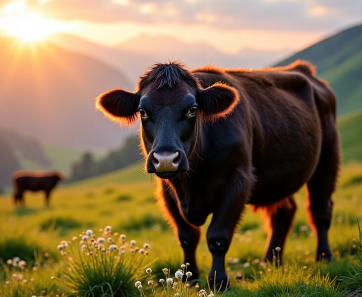 Grison vache : tout savoir sur ses traits, son élevage et la saveur de sa viande d'exception