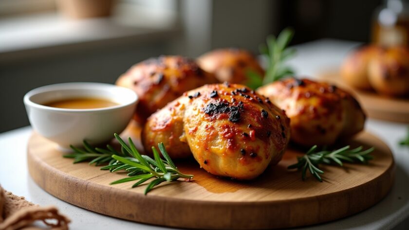 Cuisses de poulet rôties au four : la recette facile pour une peau délicieusement croustillante