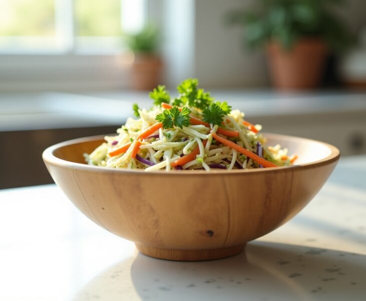 Coleslaw classique : la recette simple et savoureuse de la salade de chou et carottes