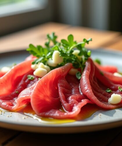 Carpaccio de bœuf : conseils gourmands pour des accompagnements faciles et délicieux