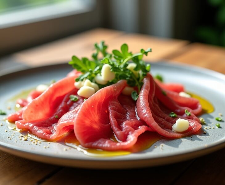 Carpaccio de bœuf : conseils gourmands pour des accompagnements faciles et délicieux