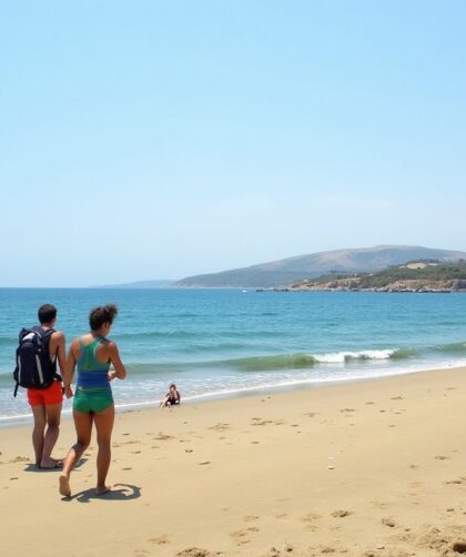 Halikounas à Corfou : escapade nature sur une plage sauvage préservée