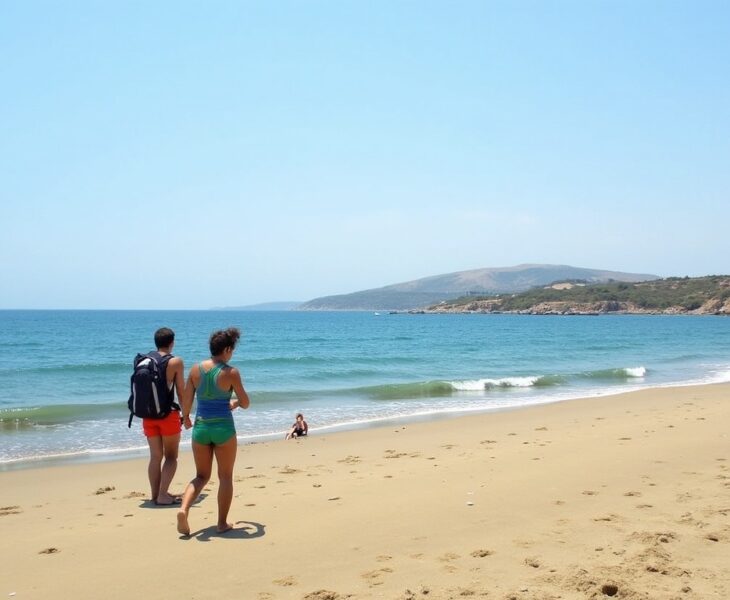 Halikounas à Corfou : escapade nature sur une plage sauvage préservée