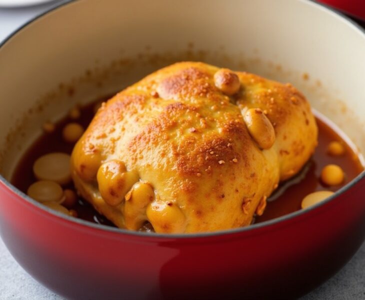 Guide complet : Cuisson parfaite d'une pintade de 1,5 kg en cocotte